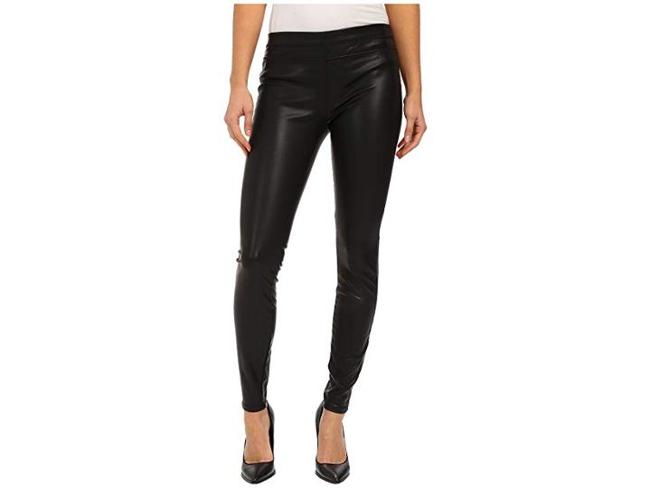 Blank Nyc Vegan Leather Pull On Skinny (black) Women's Casual Pants