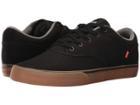 Globe Tribe (black Canvas/gum) Men's Skate Shoes