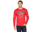 Champion College Wisconsin Badgers Long Sleeve Jersey Tee (scarlet) Men's T Shirt