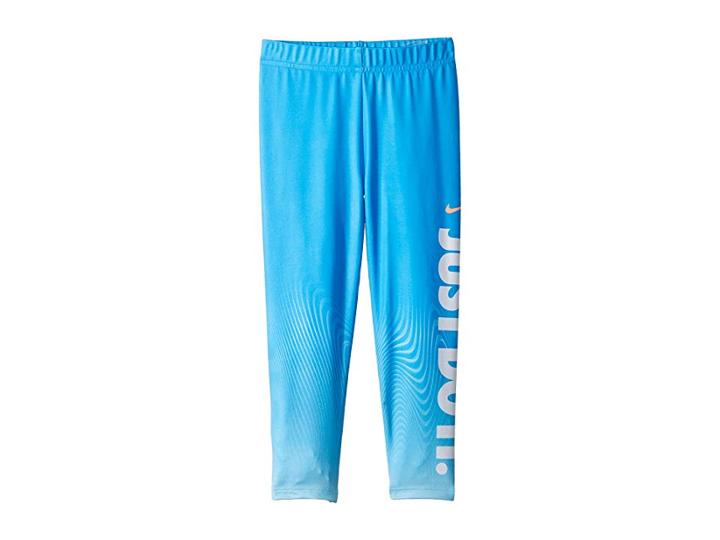Nike Kids Dri-fit Sport Essentials Legging (toddler) (signal Blue) Girl's Casual Pants