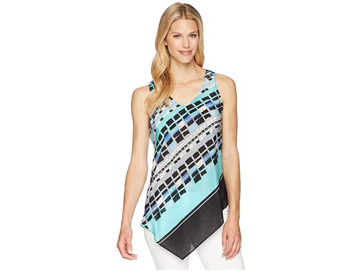 Nic+zoe From Above Top (multi) Women's Clothing