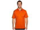 Under Armour Golf Tech Polo (team Orange/graphite/graphite) Men's Clothing