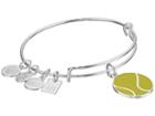 Alex And Ani Team Usa Tennis Bangle (shiny Silver) Bracelet