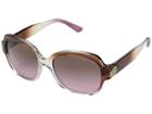 Michael Kors Suz 0mk2055 56mm (brown/pink/crystal/brown Rose Gradient) Fashion Sunglasses