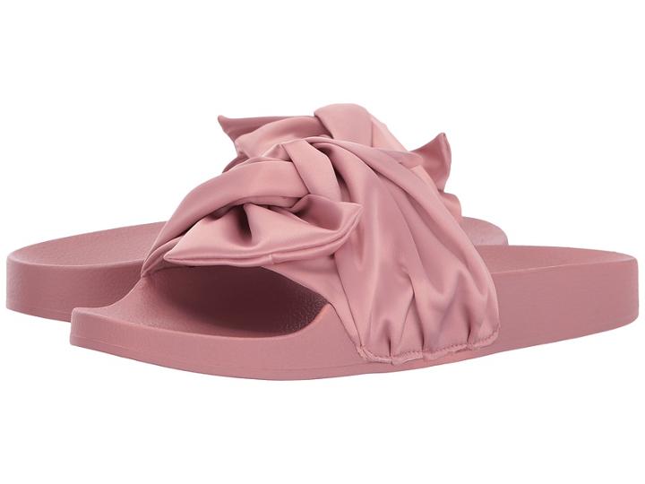 Steve Madden Slate (blush Satin) Women's Shoes