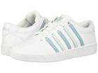 K-swiss Court Pro Ii Cmf (white/aqua Haze/soothing Sea) Women's Lace Up Casual Shoes
