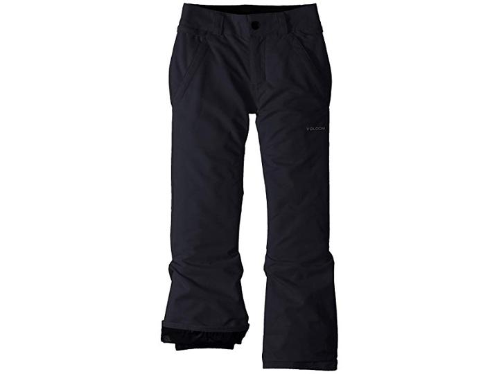 Volcom Kids Freakin Snow Chino (little Kids/big Kids) (black) Boy's Casual Pants
