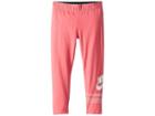 Nike Kids Sportswear Favorite Futura Leggings (little Kids) (pink Nebula) Girl's Casual Pants