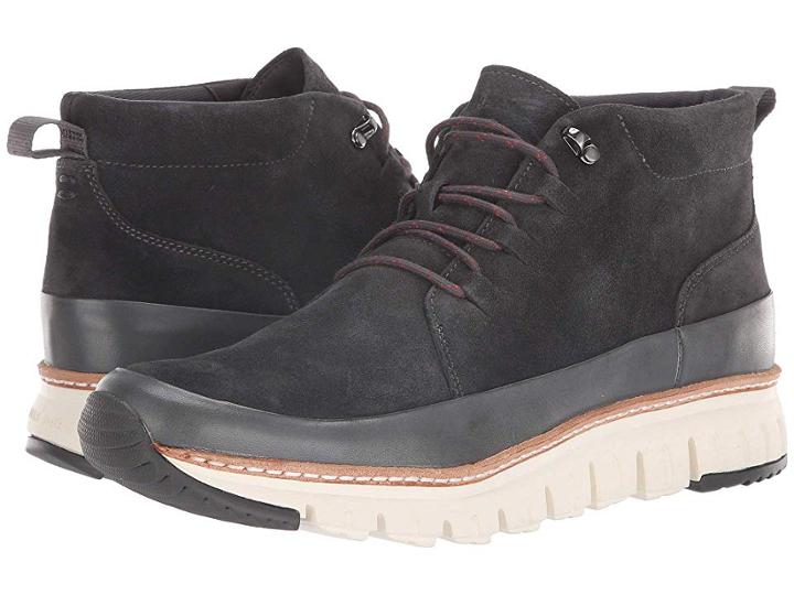 Cole Haan Zerogrand Rugged Chukka (magnet/red Ochre/nicotene/ivory) Men's Shoes