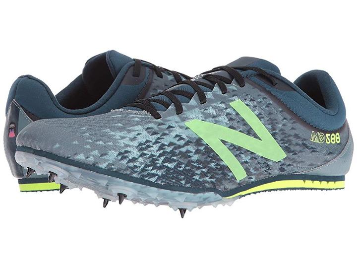 New Balance Md500v5 Middle Distance Spike (grey/yellow) Men's Shoes