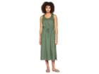 Eileen Fisher Scoop Neck C/l Dress (nori) Women's Dress