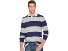 Polo Ralph Lauren Rugby Polo (newport Navy/league Heather) Men's Clothing