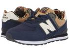 New Balance Kids Gc574v1 (big Kid) (pigment/hemp) Boys Shoes