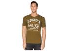 Lucky Brand Timbuktu Saloon Tee (dark Olive) Men's T Shirt