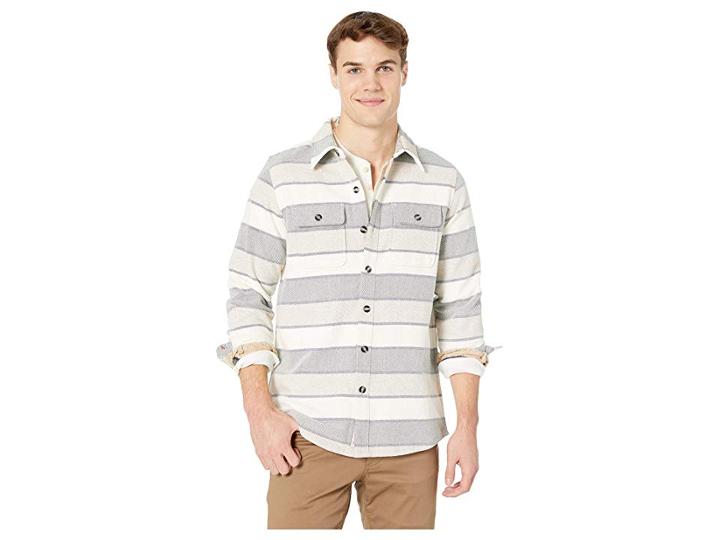 Toes On The Nose Camp Cozy Long Sleeve Woven (laurel) Men's Clothing
