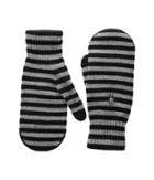 Smartwool Striped Knit Mitt (black) Over-mits Gloves