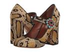 Etro Jacquard Heel (gold) High Heels
