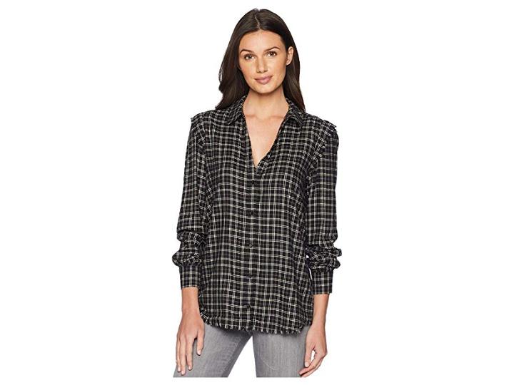 Paige Alia Shirt (black/parchment) Women's Clothing