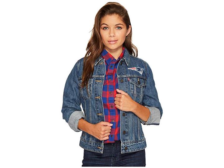 Levi's(r) Womens Patriots Sport Denim Trucker (blue) Women's Coat