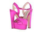 Brian Atwood Madison (fuxia Satin) Women's Shoes