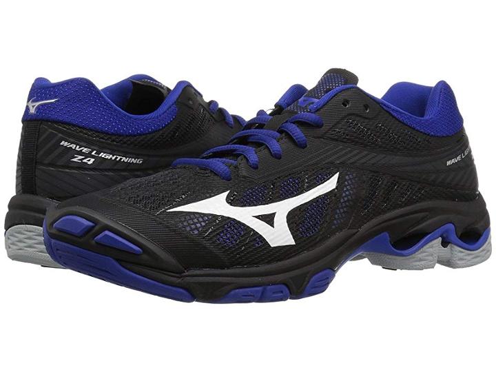 Mizuno Wave Lightning Z4 (black/royal) Women's Volleyball Shoes