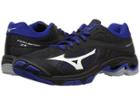 Mizuno Wave Lightning Z4 (black/royal) Women's Volleyball Shoes
