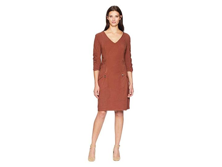 Xcvi Zelia Dress (auburn) Women's Dress