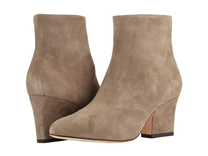 Johnston & Murphy Danni (light Taupe Italian Kid Suede) Women's Shoes