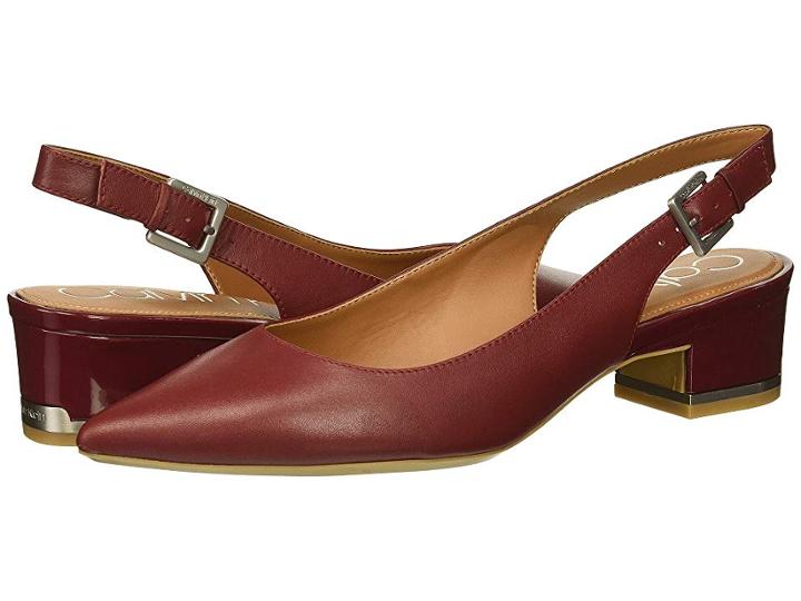 Calvin Klein Glorianne (red Rock Nappa) Women's Shoes