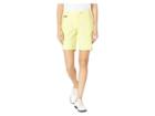 Jamie Sadock Airwear Lightweight Shorts With Front Zip And Button Closure (bananarama Yellow) Women's Shorts