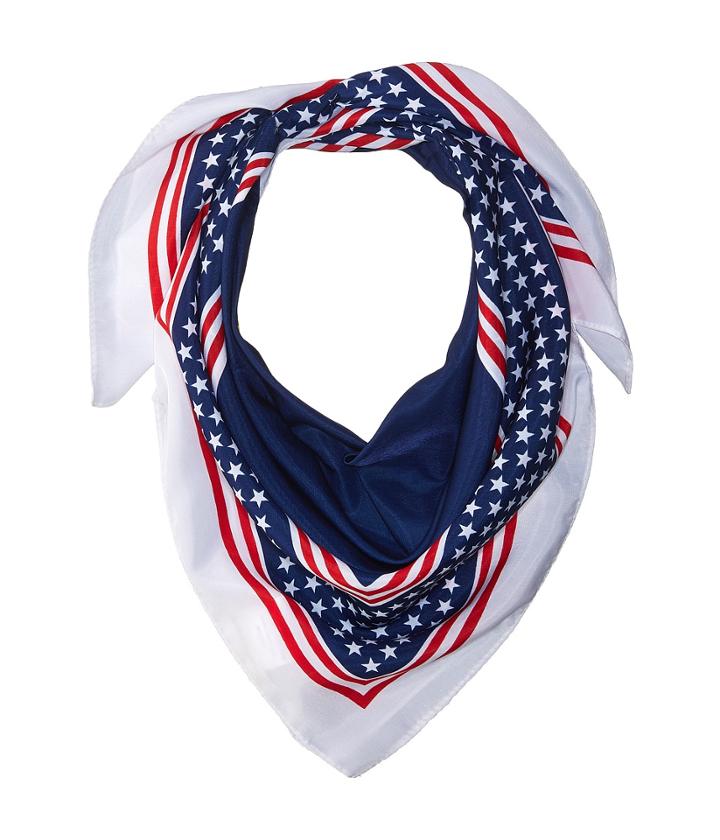 Collection Xiix Stars Stripes Square (red/white/blue) Scarves