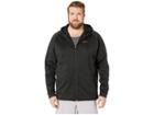 Nike Big Tall Thermal Hoodie Full Zip (black/dark Grey) Men's Sweatshirt