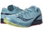 Saucony Freedom Iso (blue/citron) Women's Shoes