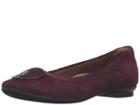 Clarks Candra Blush (aubergine Suede) Women's  Shoes