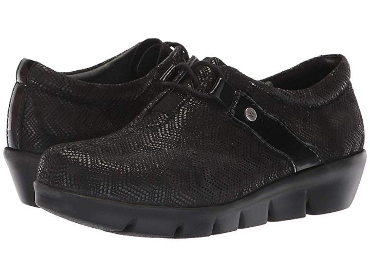 Wolky Muse (black) Women's Shoes