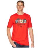 Puma Class Of '68 Tee (puma Red) Men's T Shirt