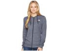 The North Face Americana Full Zip Hoodie (urban Navy Heather) Women's Sweatshirt