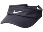 Nike Aerobill Featherlight Adjustable Visor (gridiron/black/guava Ice) Casual Visor