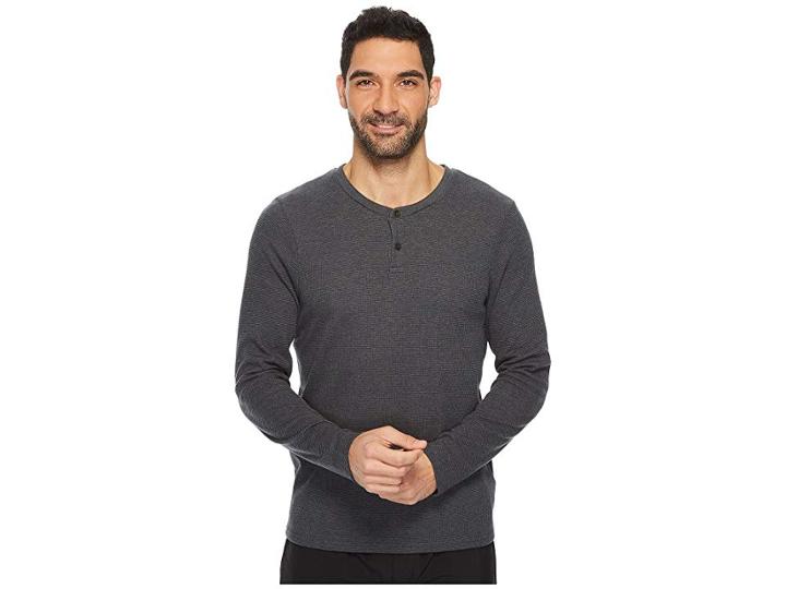 Travismathew The Lux (heather Grey Pinstripe) Men's Clothing