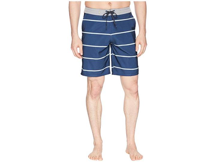 Quiksilver Waterman Liberty Overboard Boardshorts (dark Denim) Men's Swimwear