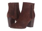Frye Myra Tassel Lace (brown Oiled Suede) Women's Boots