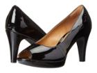 Clarks Narine Row (black Patent) Women's Shoes