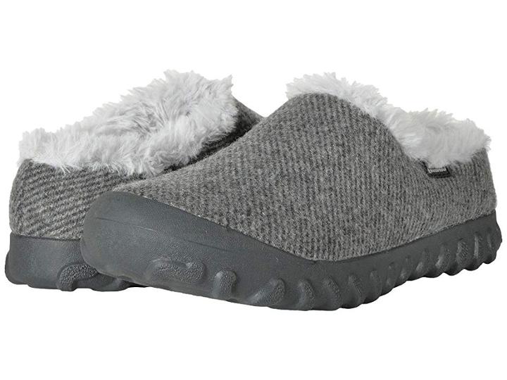 Bogs B-moc Slip-on Wool (charcoal) Women's Boots