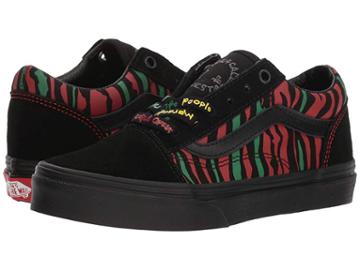 Vans Kids Old Skool X A Tribe Called Quest (little Kid/big Kid) ((atcq) Black) Boys Shoes