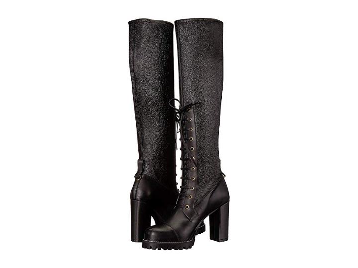 Stuart Weitzman Pippa (black Turin) Women's Shoes