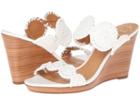 Jack Rogers Luccia (white) Women's Slide Shoes