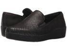 Fitflop Superskate (black Snake) Women's Clog/mule Shoes