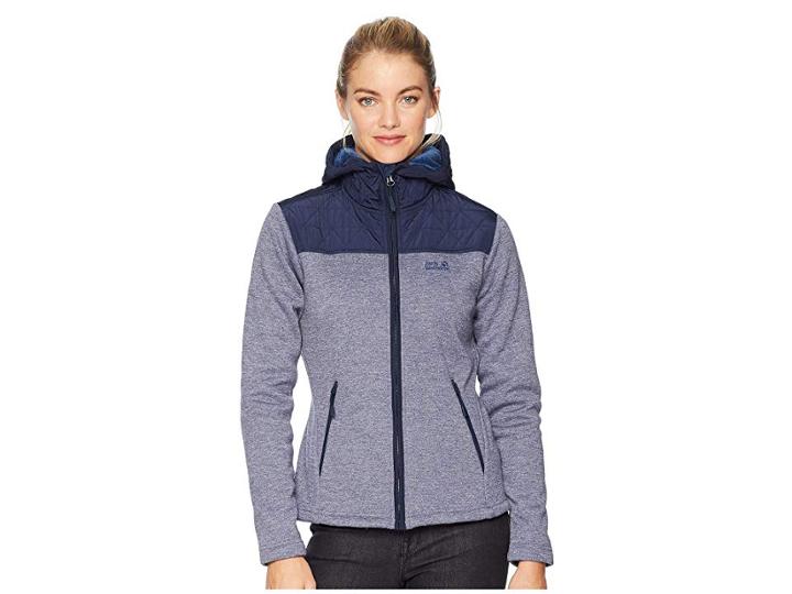 Jack Wolfskin Pacific Sky Jacket (midnight Blue) Women's Coat