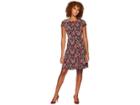 Michael Michael Kors Sweetheart Paisley Dress (black/maroon) Women's Dress