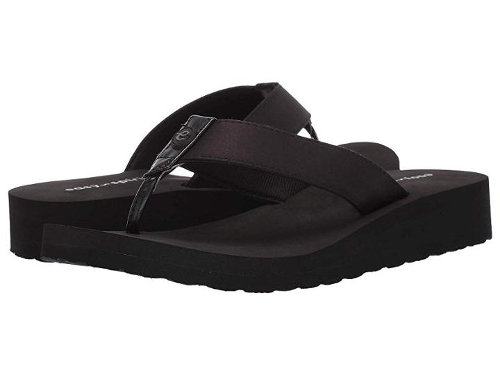 Easy Spirit Froze 2 (black) Women's Flat Shoes
